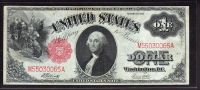 Fr.38, 1917 $1 Legal Tender, Red Seal, Choice XF [45], M5030065A
